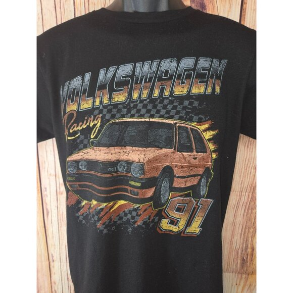 Volkswagen Racing Black T-Shirt Small - Picture 3 of 6